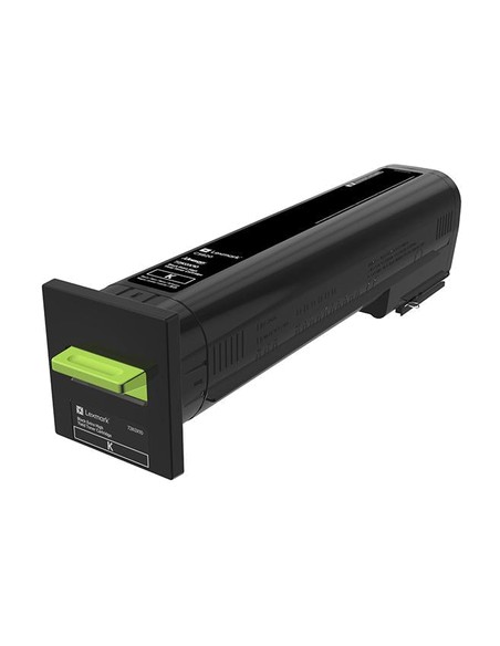 Lexmark CS820, CX820, CX825 Cartucho de toner negro rendimiento extra alto