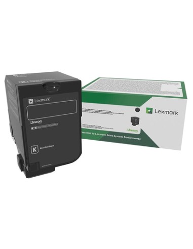 Lexmark CS/CX 827 Cartucho de toner negro Retornable
