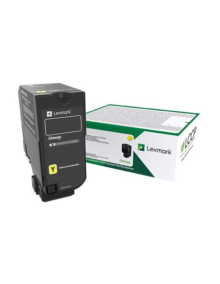 Lexmark CS/CX 827 Cartucho de toner amarillo Retornable