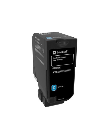 Lexmark CS720, CS725, CX725 Cartucho de toner cian Retornable
