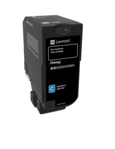 Lexmark CS720, CS725, CX725 Cartucho Corporativo cian (3 000 paginas)