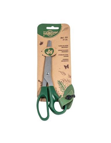 TIJERA FAIBO 21 CM MANGO DE PLASTICO T21 (10)