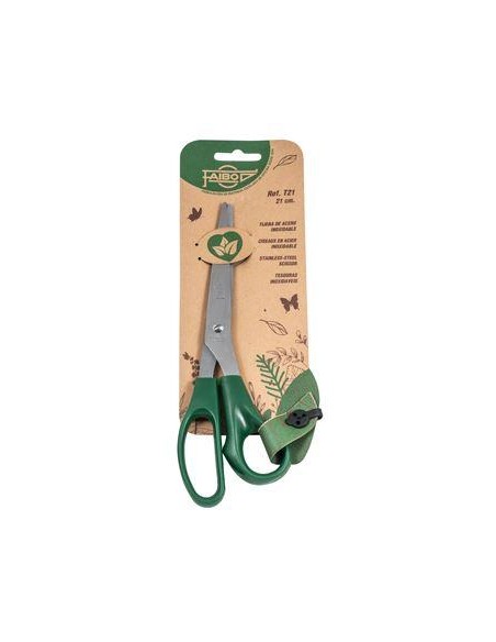 TIJERA FAIBO 21 CM MANGO DE PLASTICO T21 (10)