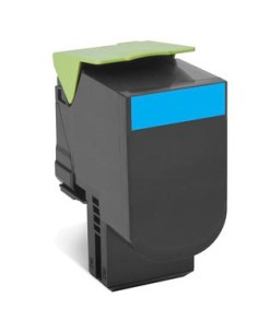 Lexmark 802HCE Cartucho Corporativo cian alto rendimiento (3.000 pag.)