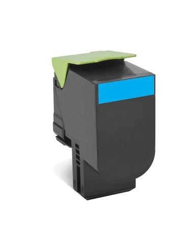 Lexmark 802SCE Cartucho Corporativo cian Rendimiento Estandar (2.000 pag.)