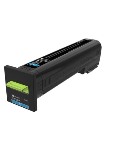 Lexmark CX82x, CX860 Cartucho de toner cian alto rendimiento Retornable