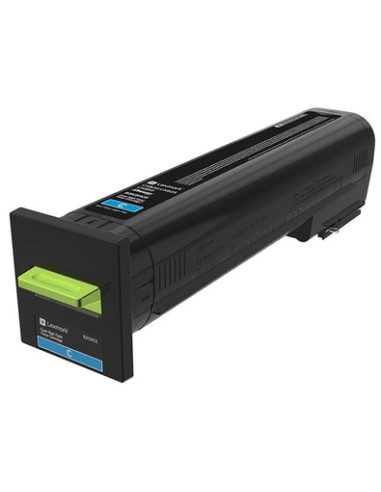 Lexmark CX82x, CX860 Cartucho cian rendimiento alto Corporativo(17 000 paginas)