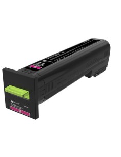 Lexmark CX825, CX860 Cartucho de toner magenta rendimiento extra alto Retornable