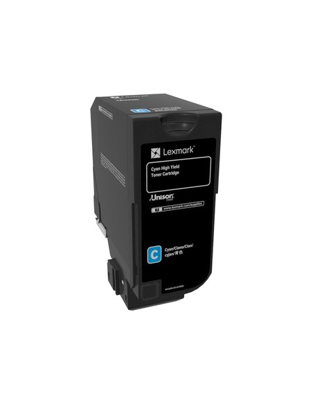 Lexmark CX725 Cartucho de toner cian de alto rendimiento