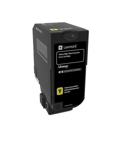 Lexmark CX725 Cartucho amarillo alto rendimiento  Corporativo (16 000 paginas)