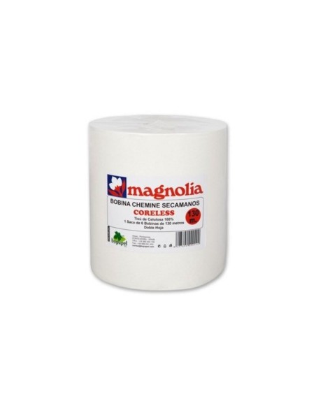 BOBINA CHEMILLE SECAMANOS MAGNOLIA CHEMINE/MECHA   130M. BOPAPEL BI00244 ( 6) POR UNIDAD