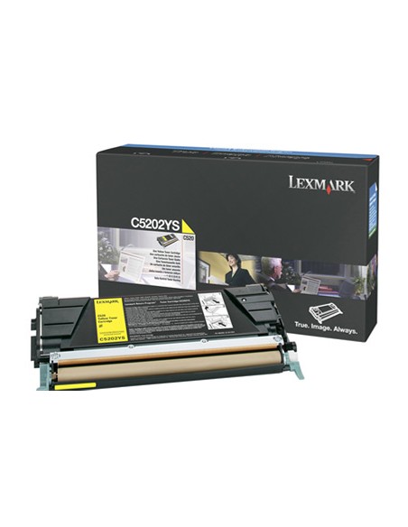 Lexmark C520, C530 Cartucho toner amarillo (1,5K)