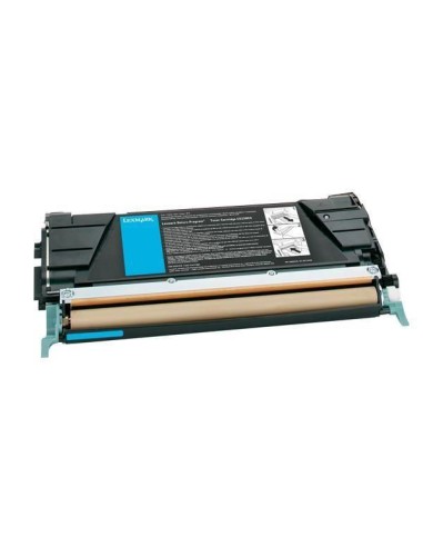Lexmark C522, C524, C53x Cyan Return Program Corporate Cartridge