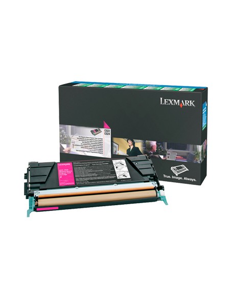 Lexmark C522, C524, C53x Magenta Return Program Corporate Cartridge
