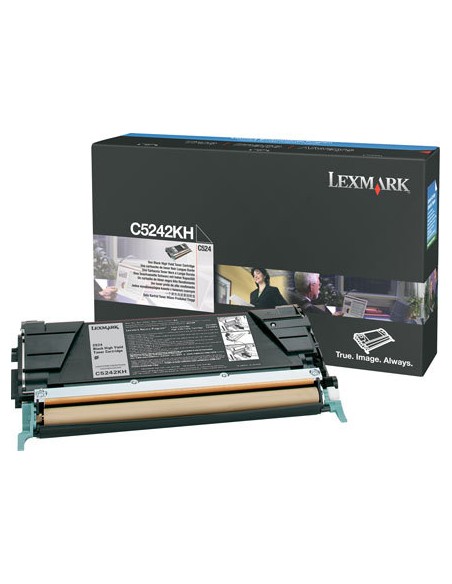 Lexmark C524, C532, C534 Cartucho toner cian Alto Rendimiento (5K)