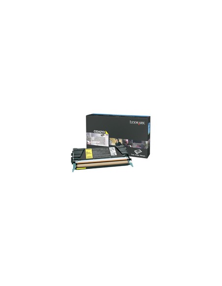 Lexmark C534 Cartucho toner amarillo Extra Alto Rendimiento (7K)