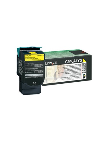 LEXMARK C540/543/544 Toner Amarillo Retornable 1K