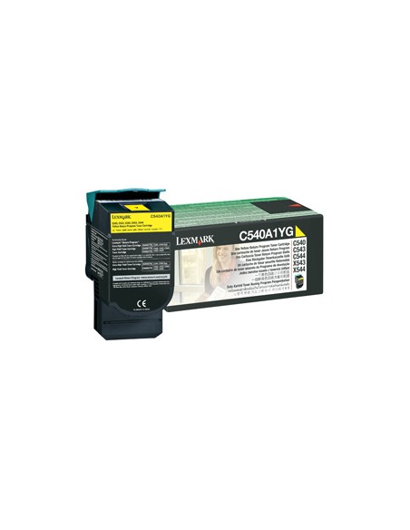 LEXMARK C540/543/544 Toner Amarillo Retornable 1K