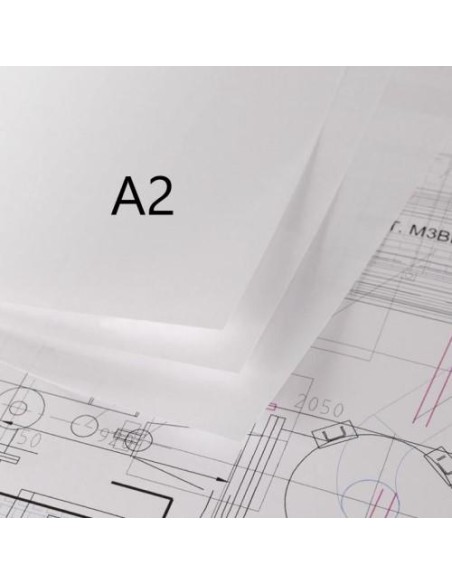 PAPEL PLOTTER A-2  90GRS CAJA 250H CANSON  FILA 200061100 POR HOJA