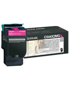 Lexmark C544/546, X544/546 Cartucho toner magenta Extra Alto Rendimiento (4K)