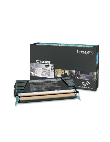 LEXMARK C-734/736, X-734/736/738 Toner Negro Retornable