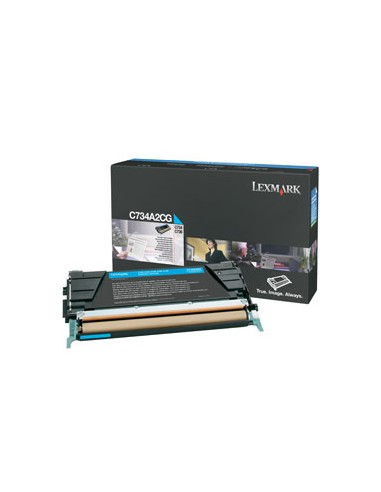Lexmark C73x, X73x Cartucho de toner cian (6K)