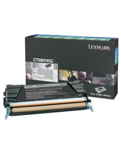 LEXMARK C-736, X-736/738 Toner Negro Alto rendimiento Retornable