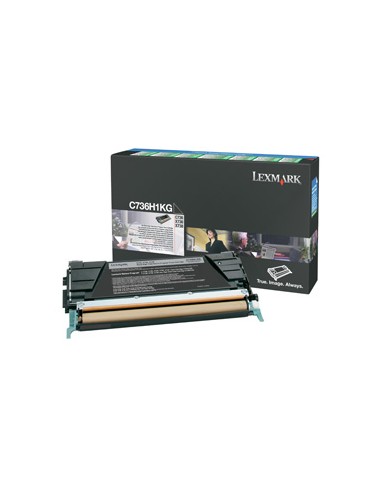 LEXMARK C-736, X-736/738 Toner Negro Alto rendimiento Retornable