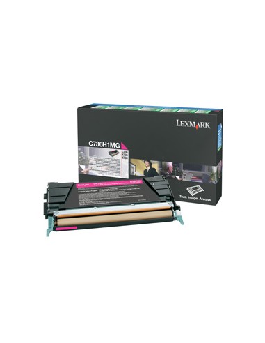 LEXMARK C-736, X-736/738 Toner Magenta Alto rendimiento Retornable