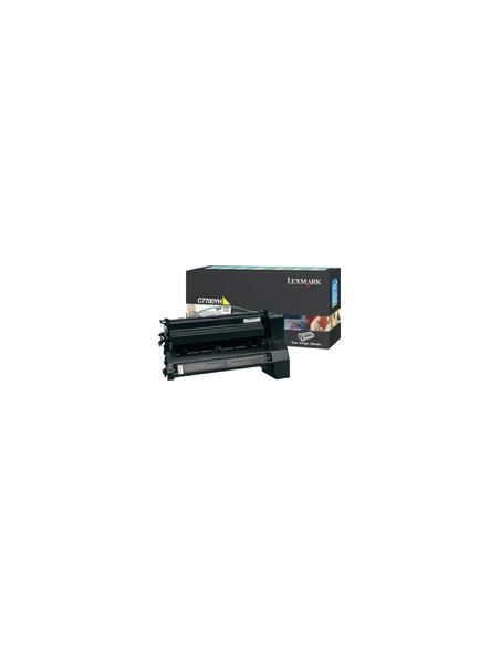 LEXMARK C-770/772 Cartucho Amarillo Alto Rendimiento Retornable