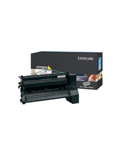 Lexmark C772 Cartucho impresion amarillo Extra Alto Rendimiento (15K)