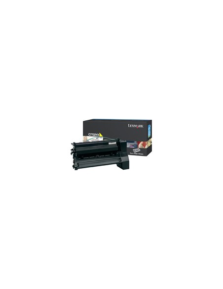 Lexmark C772 Cartucho impresion amarillo Extra Alto Rendimiento (15K)